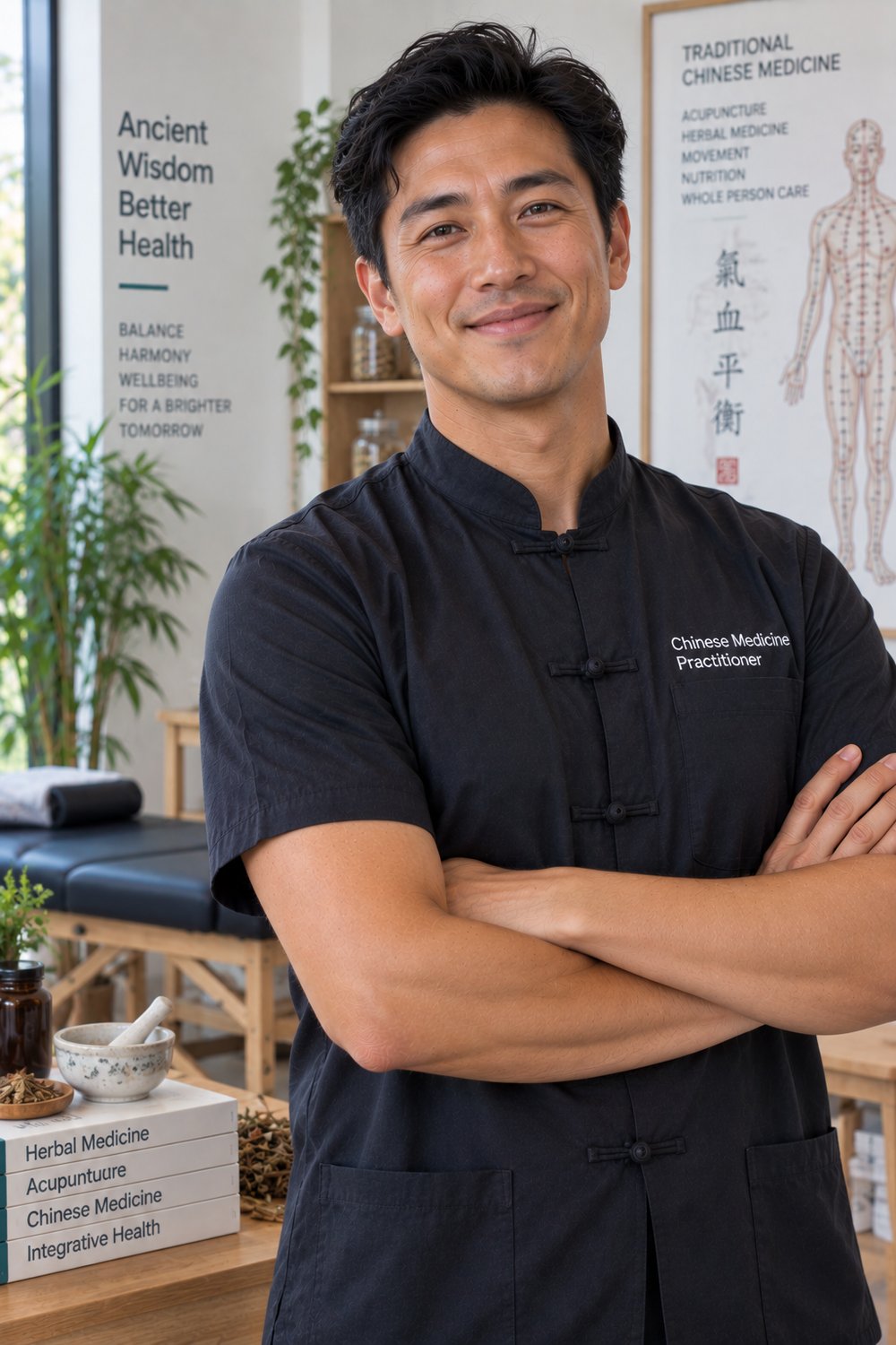 Chinese medicine practitioner using ClearCPD